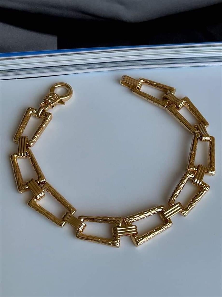 Özel Mikro Altın Kaplama Bileklik (19 Cm)