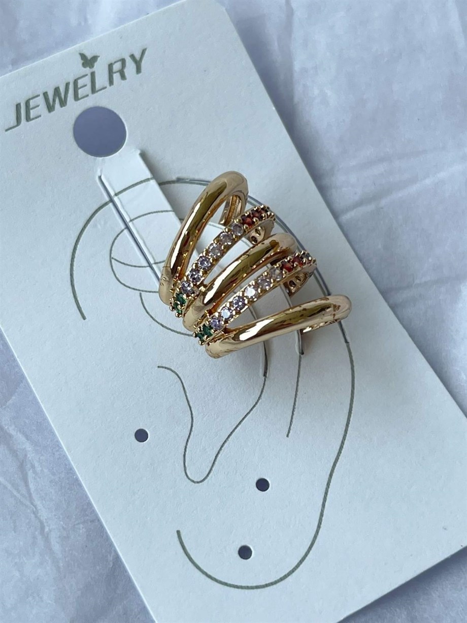 Tekli Ear Cuff Küpe 