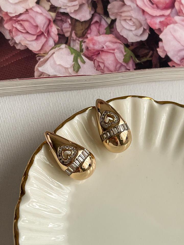 Xuping Gold Kalpli Bottega Küpe (2 Cm)