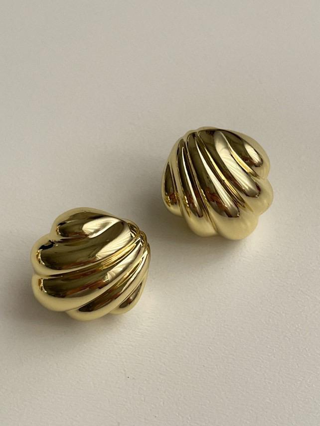Xuping Gold Midye Küpe (2 Cm)