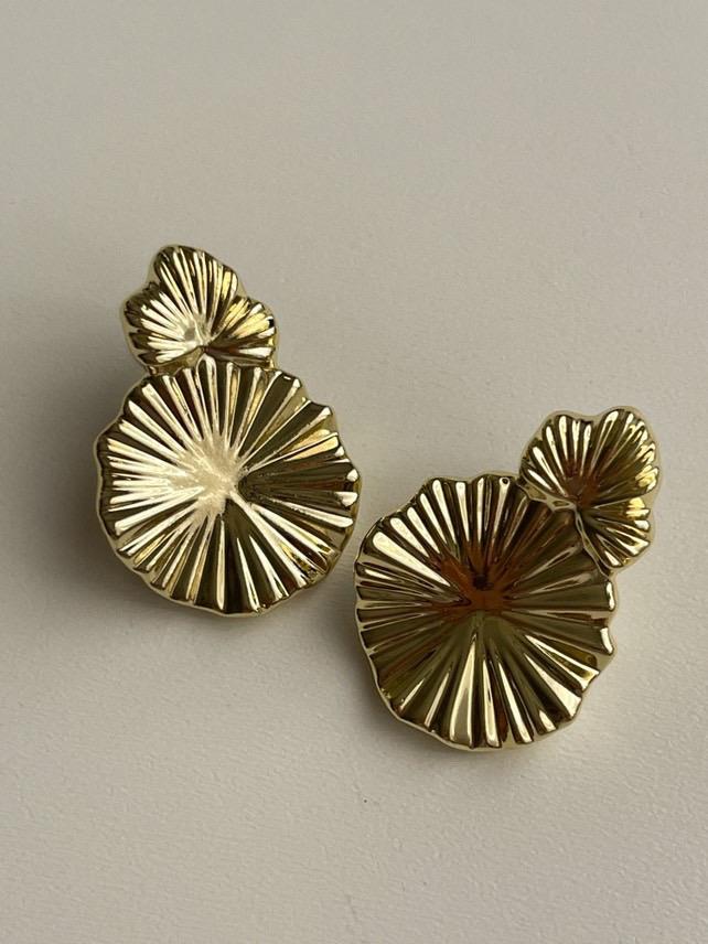 Xuping Gold Midye Küpe (3 Cm)