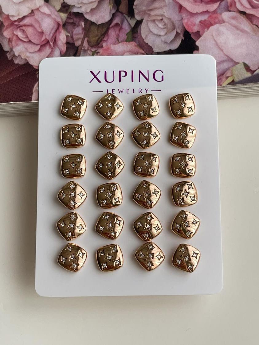 Xuping Gold Tekli İstediğin Kadar Al Tak Küpesi
