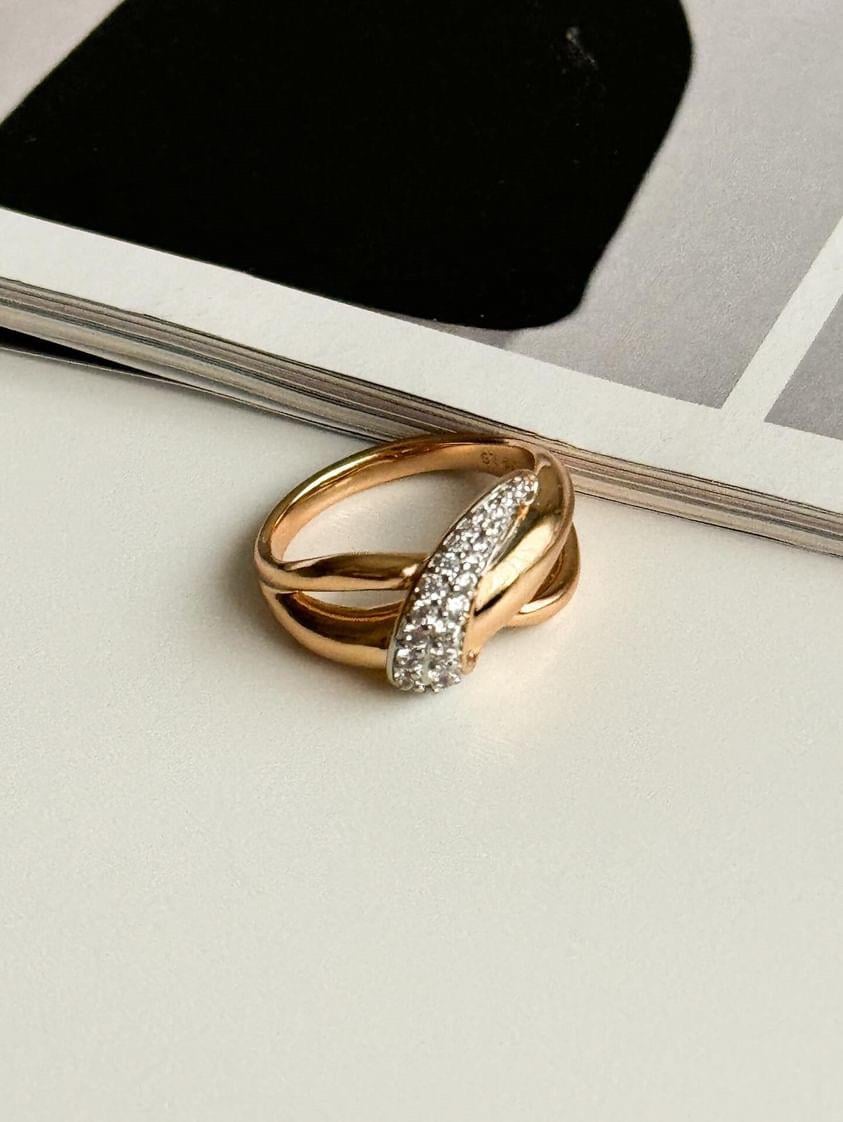 Xuping Gold Vintage Numaralı Yüzük (17 Numara)