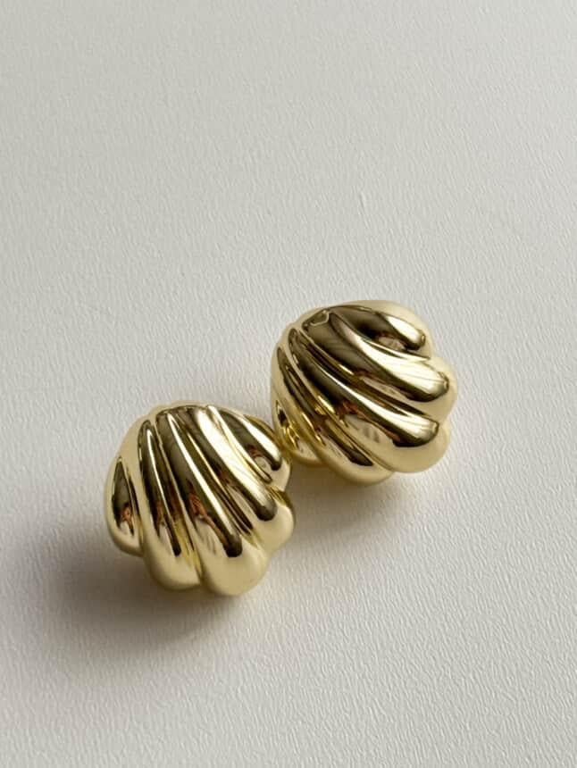 Xuping Midye Gold Küpe (2 Cm)
