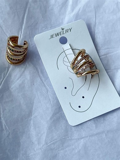 Tekli Ear Cuff Küpe 