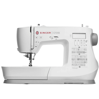 Singer C7205 Dikiş Makinesi | Ev Tipi Dikiş Makinesi | Aile Tipi Dikiş Makinesi | 200 Dahili Desen 417 Farklı Dikiş Uygulamalı  Zig-Zag (Desen) Alternatifi