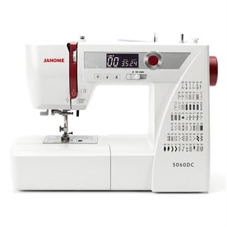 Janome 5060DC Elektronik Dikiş Makinesi | Ev Tipi Dikiş Makinesi |Aile Tipi Dikiş Makinesi | 60 Değişik Dekoratif  Dikiş Desen Piko Ve İlik Fonksiyonları | Pedalsız Çalışabilme Özelliği | 6 Çeşit İlik