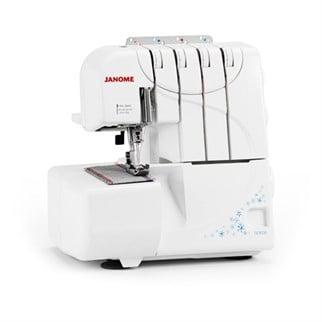 Janome | Tr3000 Overlok Makinesi | Ev Tipi Overlok Makinesi |Aile Tipi Overlok  Makinesi | 3 İplik Ve 4 İplikle Çalışabilen | Ayarlanabilen Kesim Genişliği | Dakikada 1300 Devir 