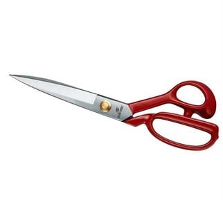 Hard Steel Kırmızı Saplı Paslanmaz Çelik Somunlu 10inç Makas / HS-1104 (10)