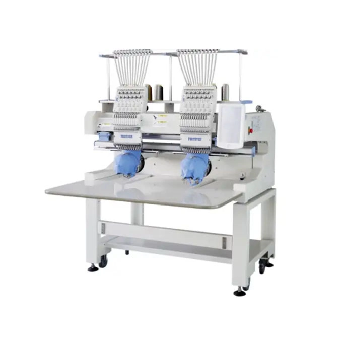 Fortever FT-1502 iki kafa şapka aparatı ile nakış