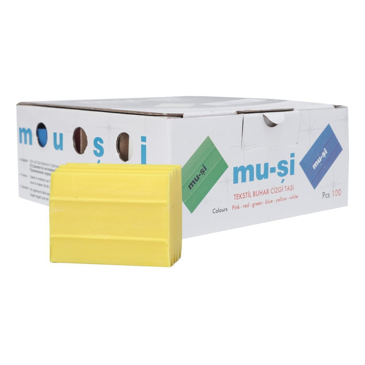 Muşi Sarı Çizgi Taşı 100 Adet