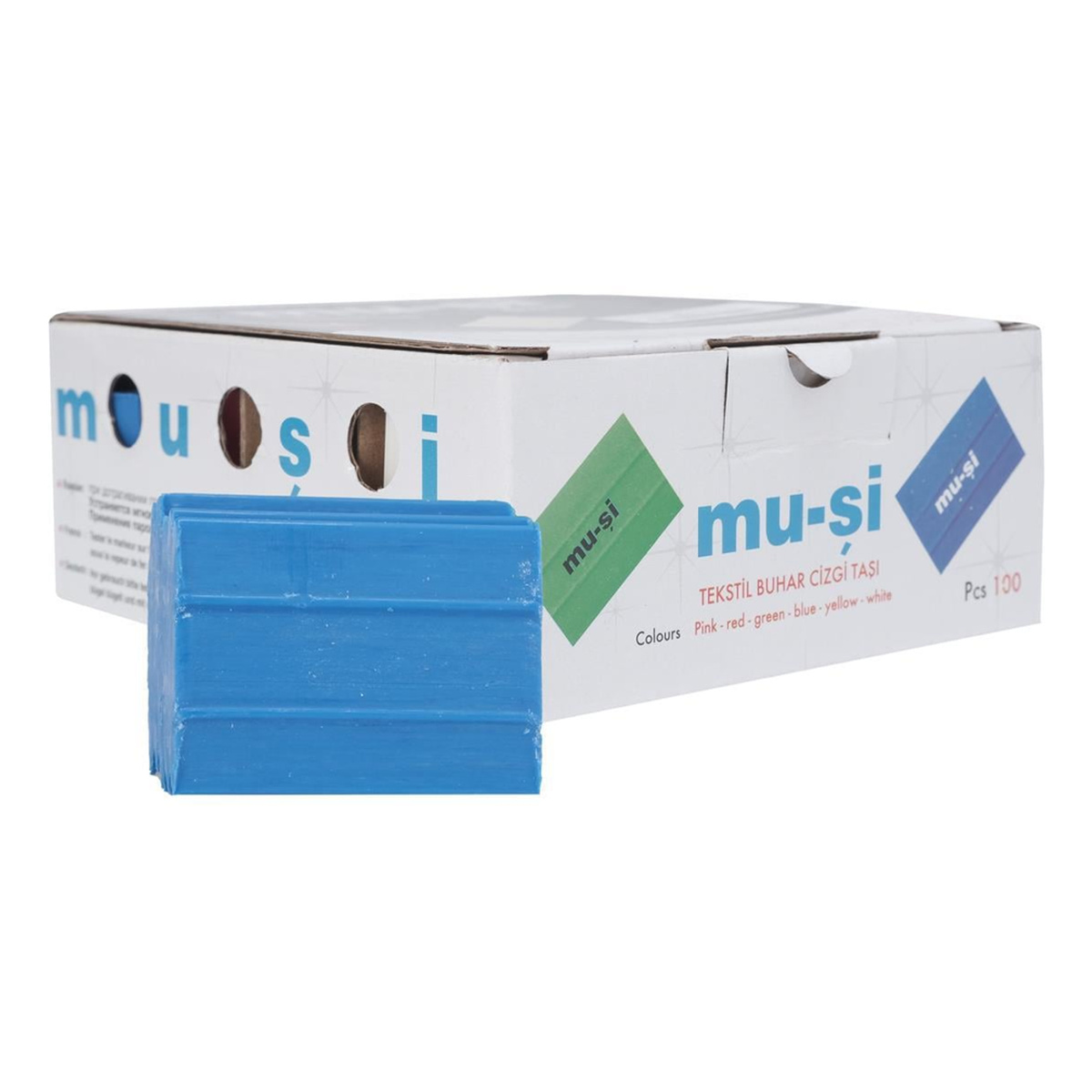 Muşi Mavi Çizgi Taşı 100 Adet