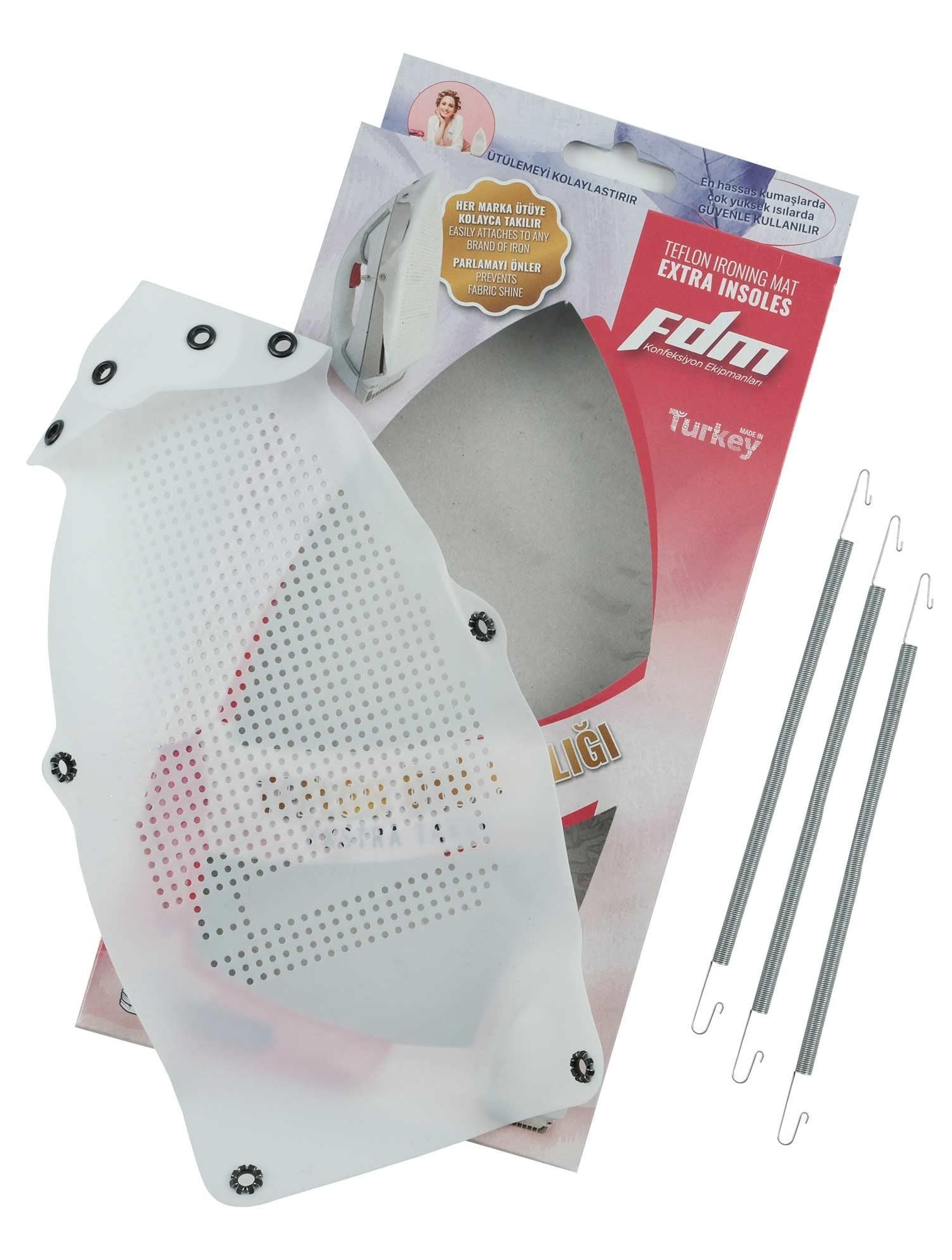 Fdm Ev Tipi Parlatmaz Ütü Altlığı Teflon Ütü Taban Aparatı