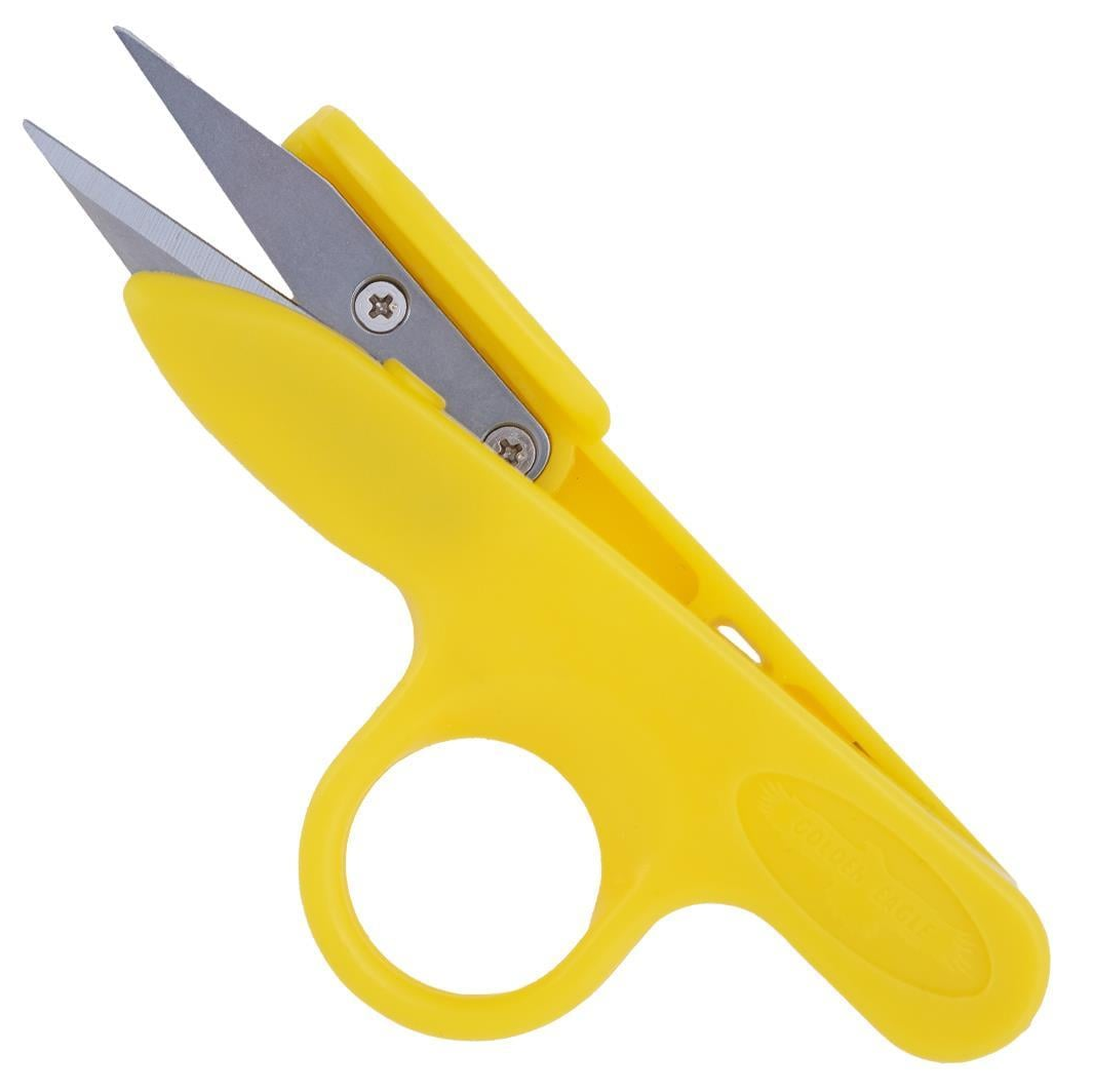 FDM Golden Eagle TC-801 Parmaklı İplik Temizleme Makası Sarı