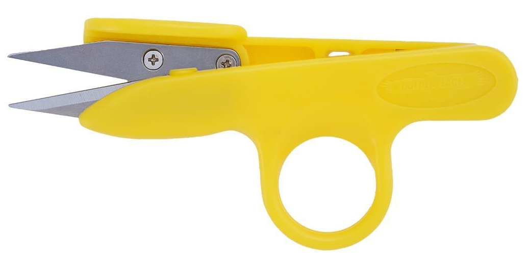 FDM Golden Eagle TC-801 Parmaklı İplik Temizleme Makası Sarı İplik Temizleme İşlerinde Hızlı Çözüm