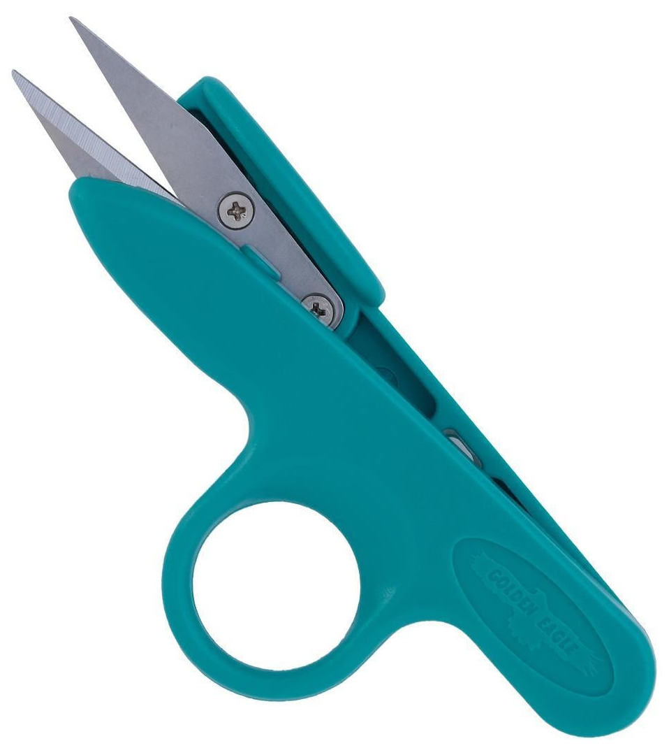 FDM Golden Eagle TC-801 Parmaklı İplik Temizleme Makası Yeşil