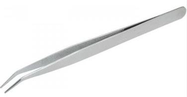 Fdm Eğri Uçlu Cımbız TWE7 15 cm Dar Alanlarda İplik Takmayı Kolaylaştırır