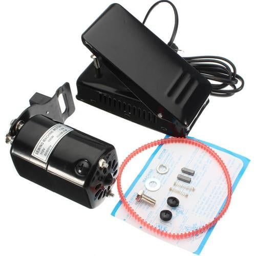 FDM 130W Dikiş Makinesi Motoru ve Pedalı Ev Tipi Dikiş Makineleri İçin Motor Yenileme