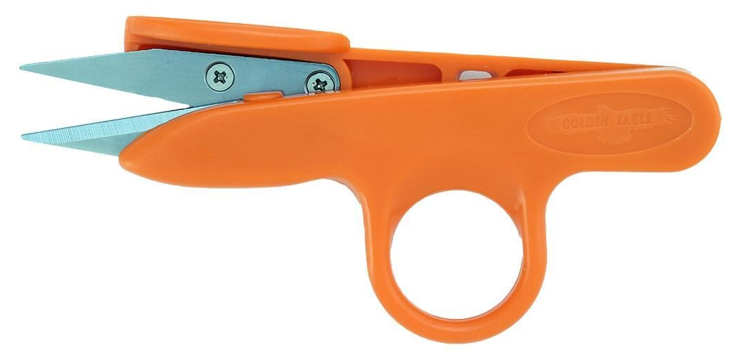 FDM Golden Eagle TC-801 Parmaklı İplik Temizleme Makası Turuncu İplik Temizleme İşlerinde Hızlı Çözüm