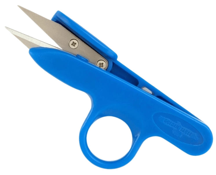 FDM Golden Eagle TC-801 Parmaklı İplik Temizleme Makası Mavi