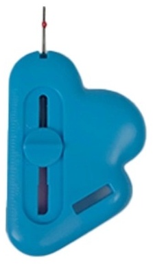 FDM Düz Makine XS-245 Mıknatıslı Siper Ayarlı İlik Açıcı Mavi