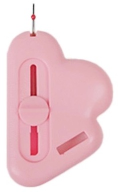 FDM Düz Makine XS-245 Mıknatıslı Siper Ayarlı İlik Açıcı Pembe
