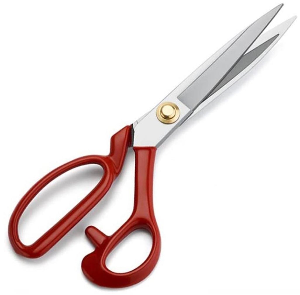 FDMSTAR Fs 1114 Kırmızı Saplı Paslanmaz Çelik Somunlu Makas 11 İnç 27,5 cm 16857