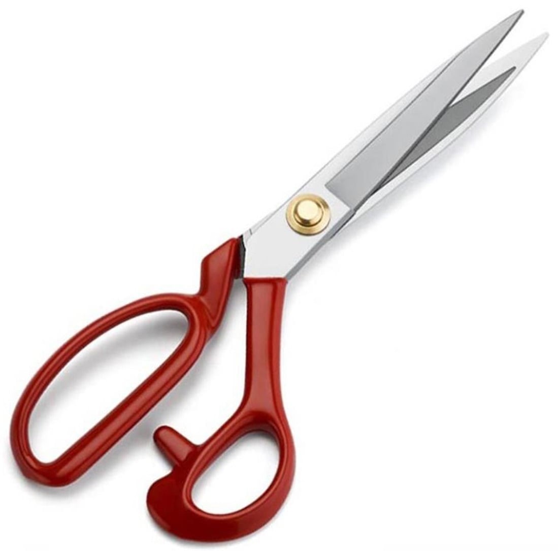FDMSTAR Fs 1114 Kırmızı Saplı Paslanmaz Çelik Somunlu Makas 11 İnç 27,5 cm 16857
