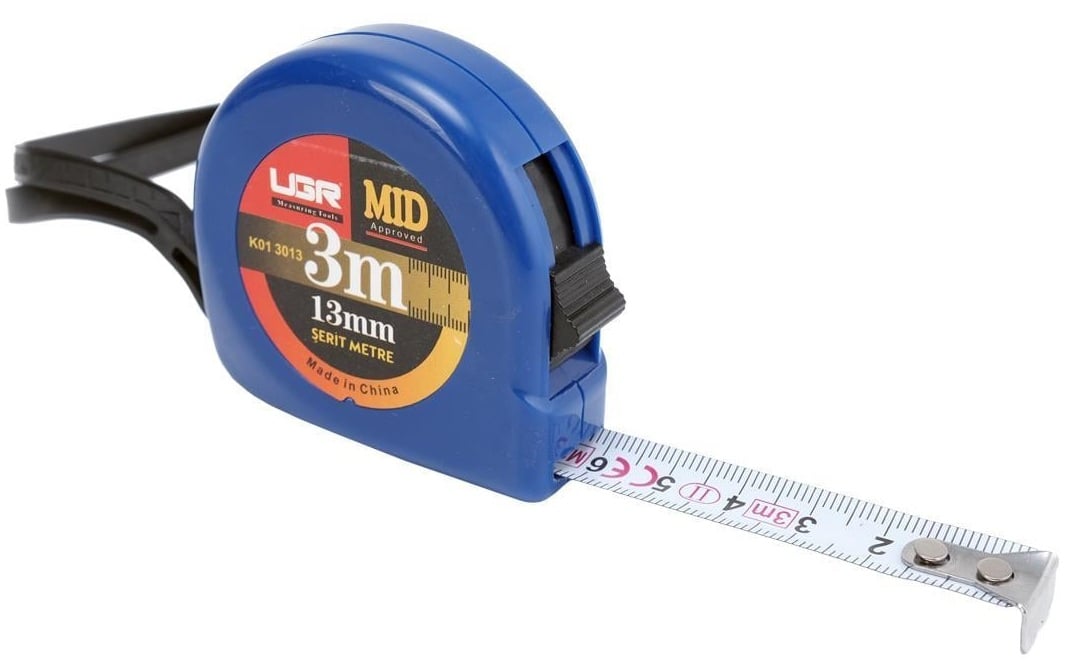 FDM Çelik Şerit Metre 3 Metre