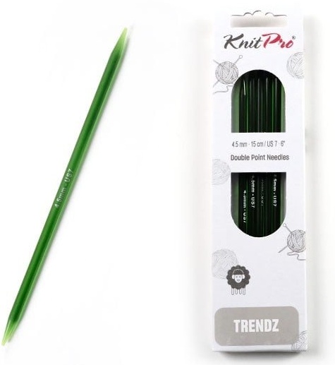 KnitPro Trendz Çift Uçlu Şiş 15 cm 4.50 mm