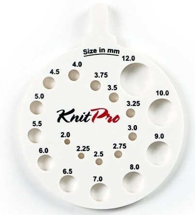 KnitPro Needle View Sizer Round Ivy Şiş Ölçer 10991