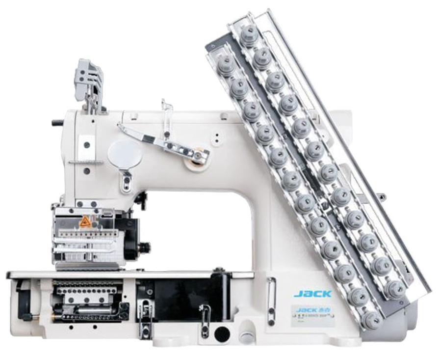 Jack JK-VC009-06095P 6 İğne Zincir Dikiş Makinesi Burunlu 9.5 mm