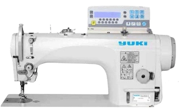 Yuki YK-9850DE-4SS/K Düz İğne Transportlu Makine İplik Kesicili