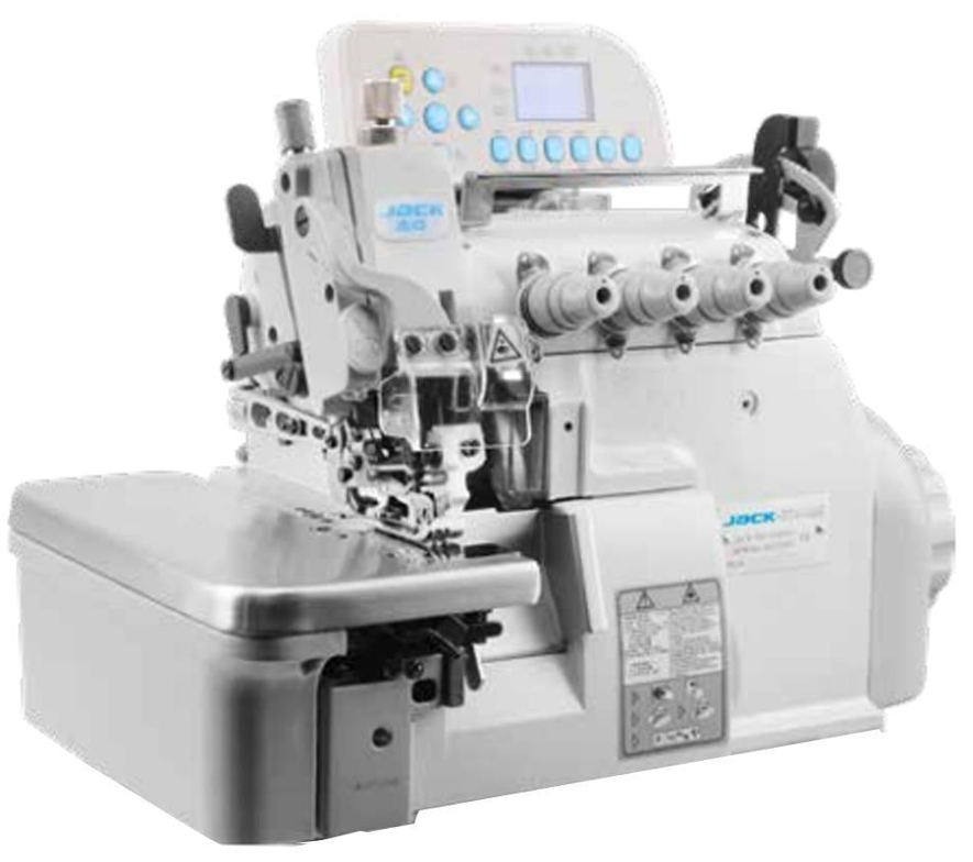 FDM Jack JK-798DIII-5-516-03/333 5 İplik Akıllı Overlok Makinesi Vakumlu