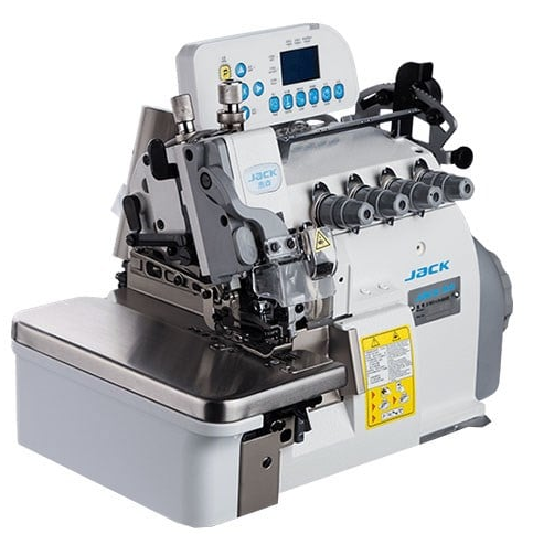 Jack JK-798TE-5-516-A04/435 5 İplik Akıllı Overlok Makinesi Transportlu Vakumlu Kot