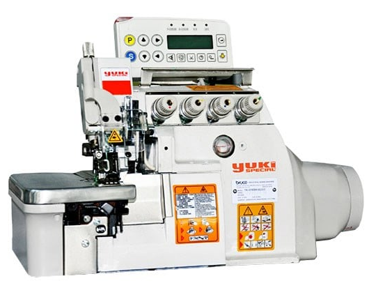 FDM Yuki YK-3216DIII-03/233 5x5 5 İplik Otomatik Overlok Makinesi Vakumlu