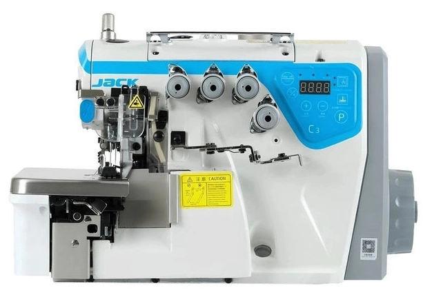 FDM Jack JK-C3-4-M03/333-H/M 4 İplik Akıllı Overlok Makinesi Orta Kalın