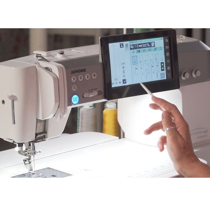 Janome | Continental CM8P Professional Taşınabilir Elektronik
