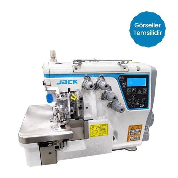 FDM Jack JK-C5F-4-M03/333-H/M-X İplik Akıllı Overlok Makinesi