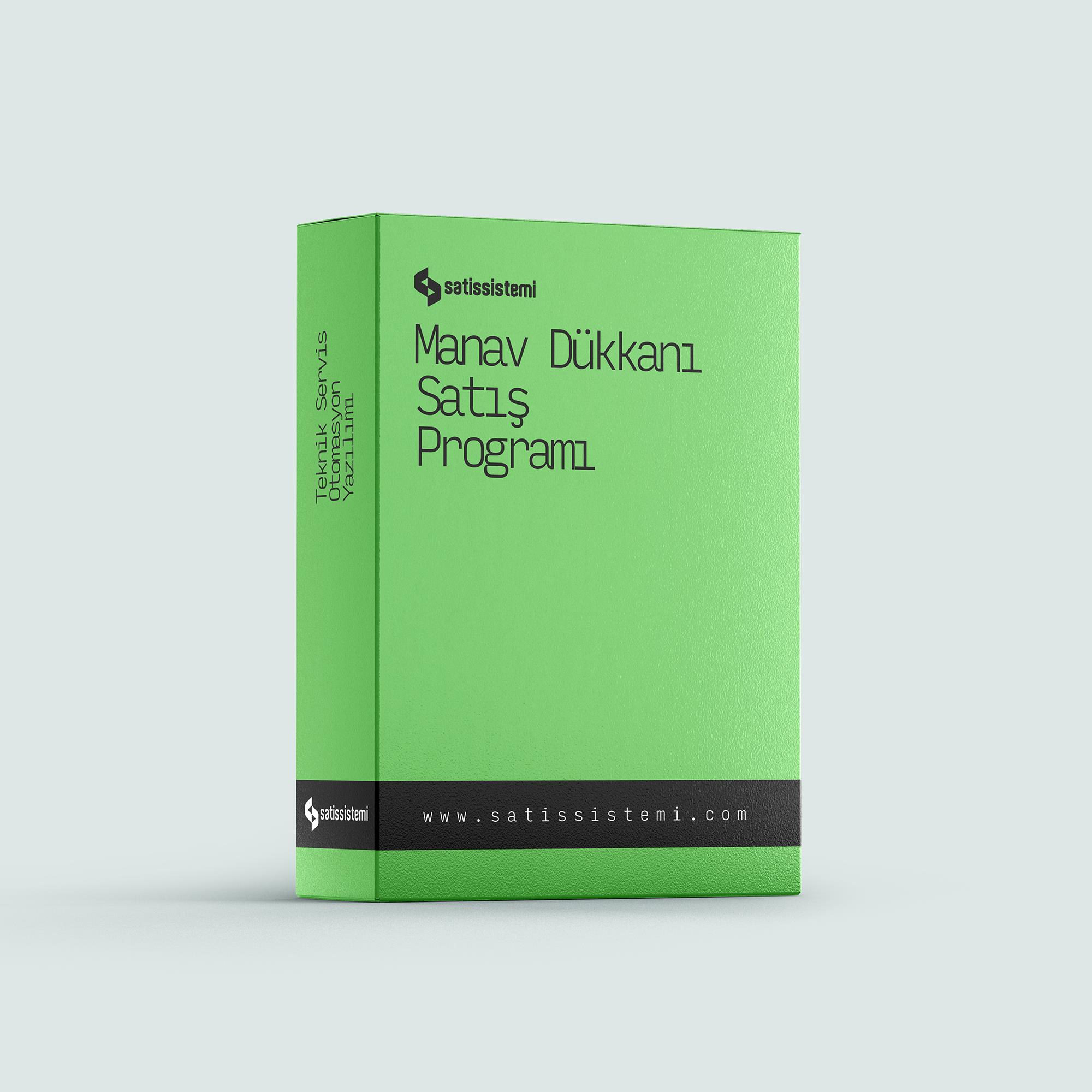 Manav Dükkanı Satış Programı (cihazsız)Manav Dükkanı Satış Programı (cihazsız)