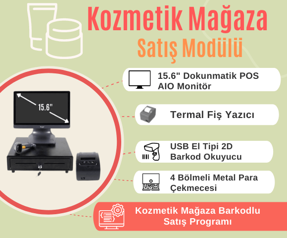 Kozmetik Mağazası Kasa Modülü