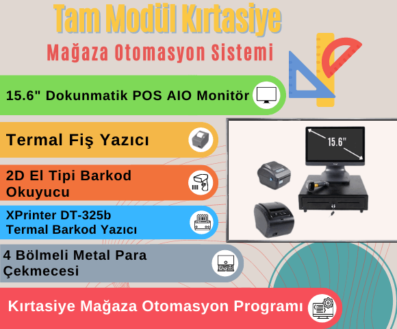 Tam Modül Kozmetik Mağaza Satış Sistemi