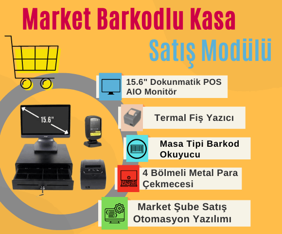 Market Barkodlu Kasa Modülü