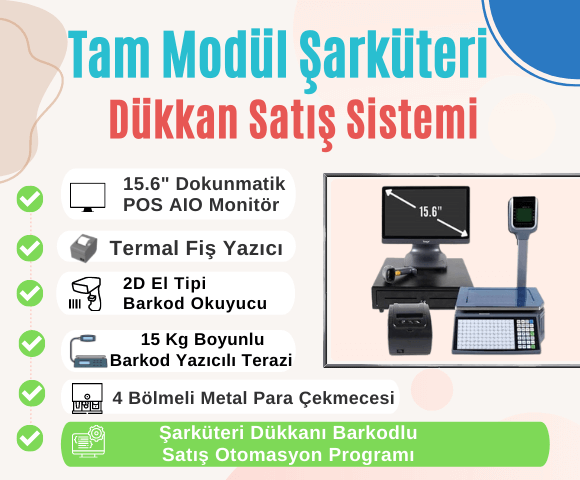Tam Modül Şarküteri Dükkanı Sistemi
