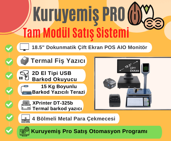 Kuruyemiş PRO Modülü