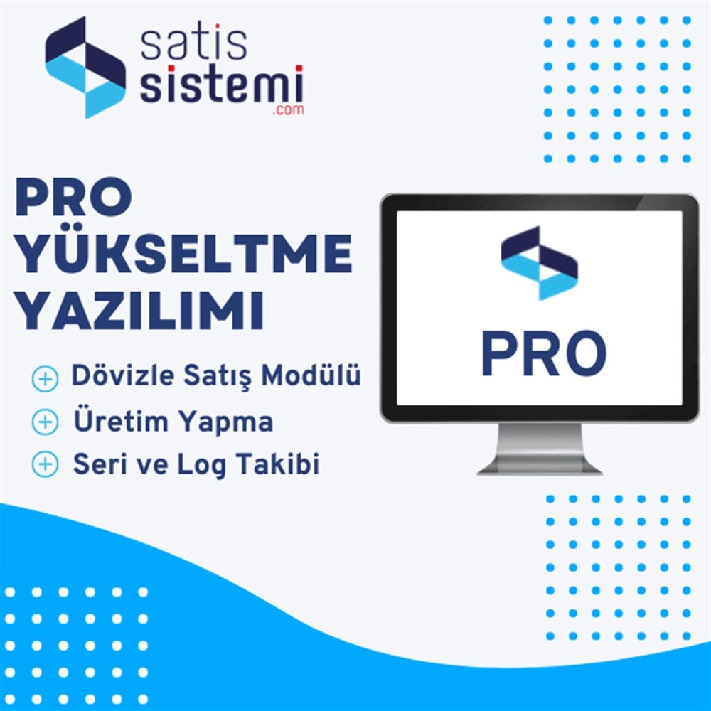 Satış Sistemi Pro Otomasyon Yazılımı(Yükseltme)
