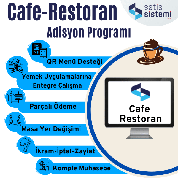 Cafe-Restaurant Masa Takip ProgramıCafe-Restoran Adisyon Programı