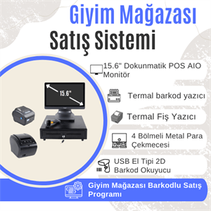 Giyim Mağazası Barkodlu Satış Sistemi