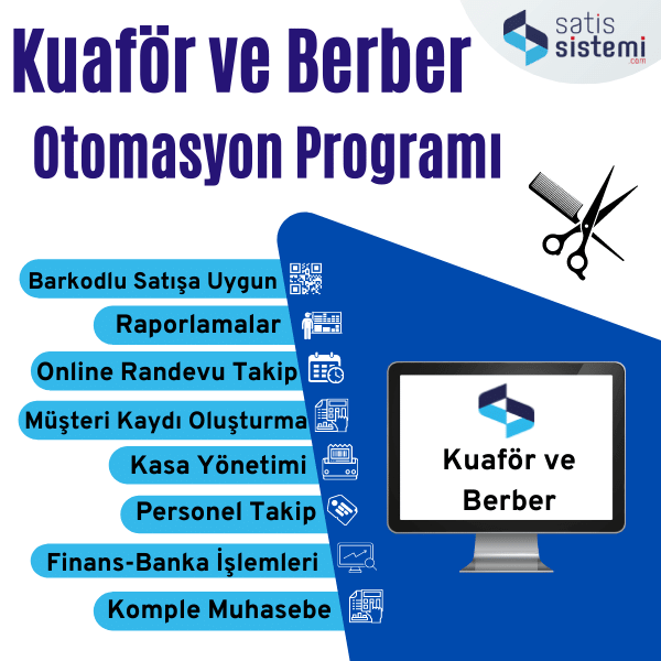 Kuaför ve Berber Otomasyon SistemiKuaför ve Berber Otomasyon Sistemi