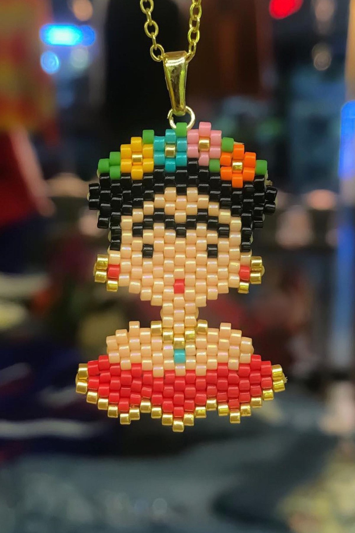 Mini Frida Kolye